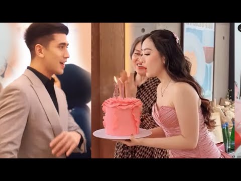 The Romance of Natasha Wilona's Birthday Party When Verrel Bramasta Came to Propose to Her!! Late...