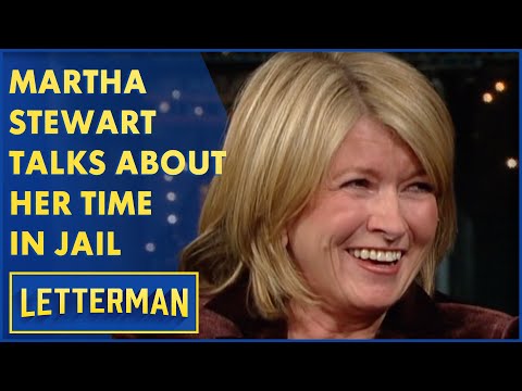 Martha Stewart Leaving Prison