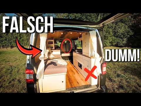 7 Campervan Conversion Mistakes You Should Avoid