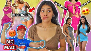 BUYING SHEIN'S MOST REVEALING OUTFITS! *ALEX GETS JEALOUS & CONTROLLING* 🤤😈
