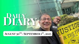 PFL-My Daily Diary for August 30th - September 1st, 2025