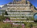 Wonderful grace of Jesus