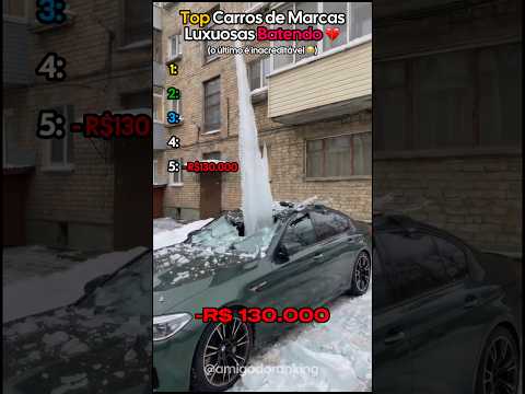 Top 5 Carros de Luxo que Foram Destruídos 💔