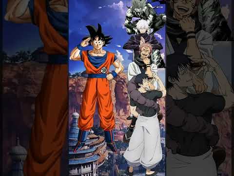 Goku vs Garou, Gojo, Sukuna & Toji #dbz #goku #dbs