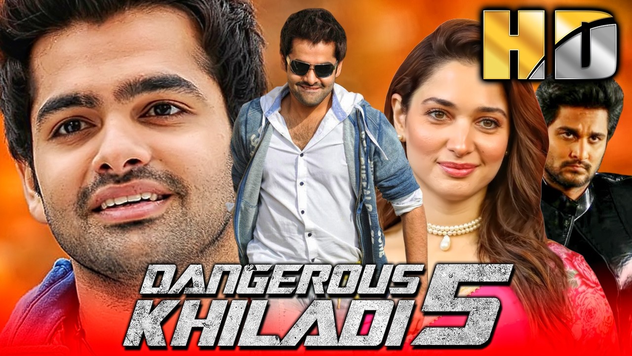 Dangerous Khiladi 5 | Ram Pothineni & Tamannah Bhatia Hindi Dubbed Movie | South Romantic Movie