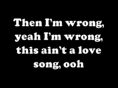 Bon Jovi - This Ain't a Love Song (lyrics)