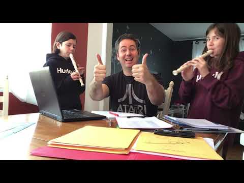 Sourdine pour flûte à bec