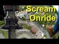 Heide Park Scream OnRide Gyro Drop Tower Free Fall Tower 103 Meter Scream Heide Park Onride POV