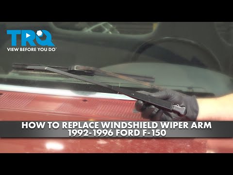 How to Replace Windshield Wiper Arm 1992-1996 Ford F-150