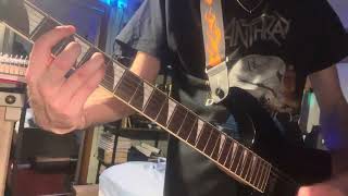 Anthrax - In My World Rhythm Guitar Lesson