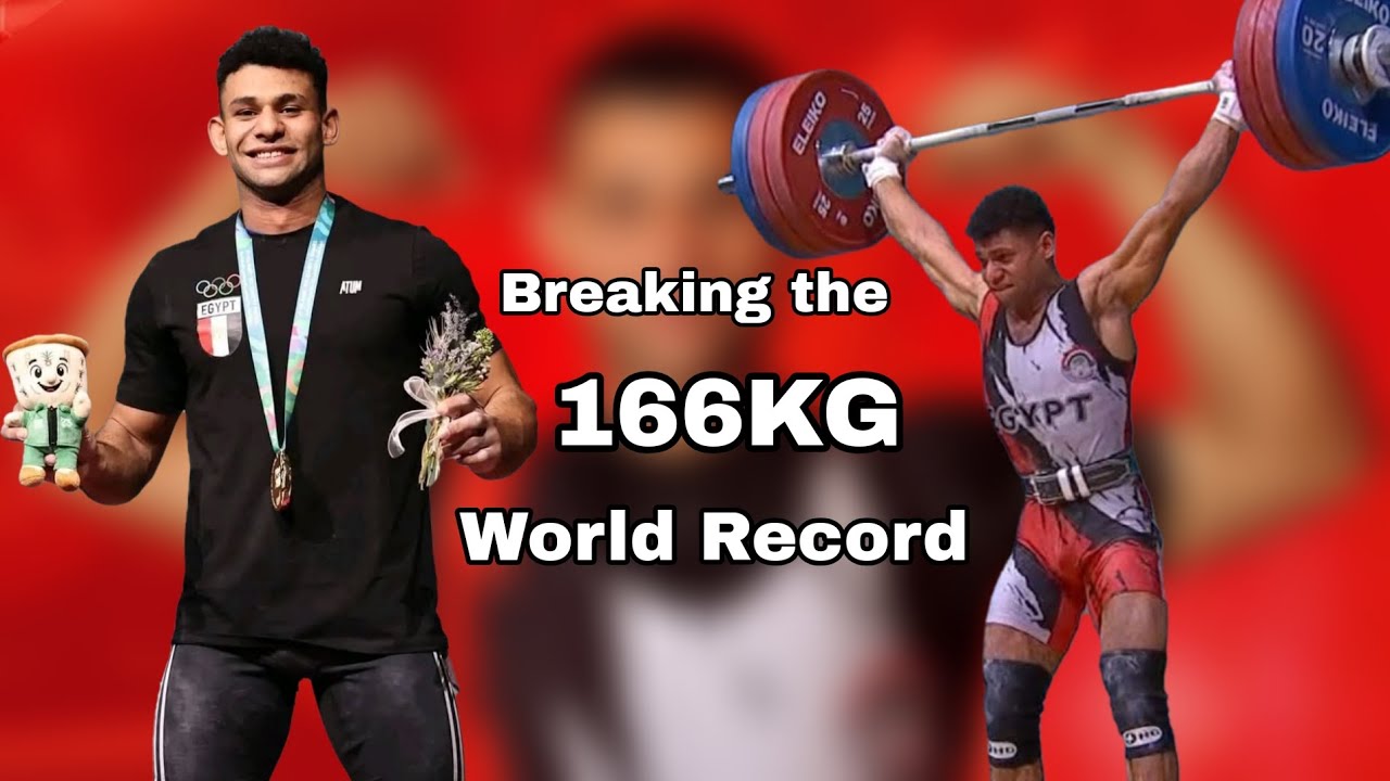 Historic Moment: 166KG Snatch World Record | Abdo Younes