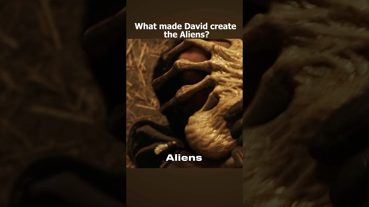 What made David create the Aliens?