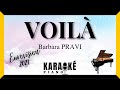 Voilà - Barbara PRAVI (Karaoké Piano Français) Eurovision 2021 #karaoke #piano #instrumental
