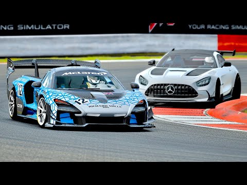 Mercedes-AMG Black Series 2020 vs McLaren Senna GTR at Silverstone