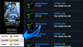 How To Sell Auctions Easily In NBA LIVE MOBILE