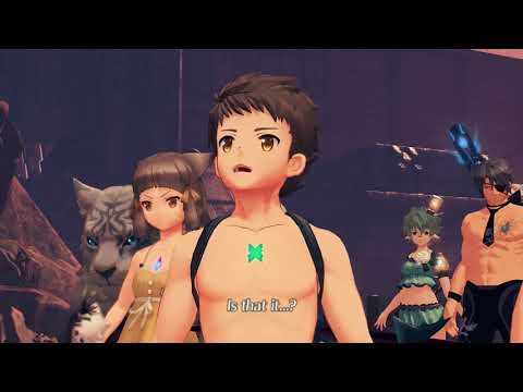 Xenoblade Chronicles 2 Swimsuit Edition Cutscene 162 - The Ruined Paradise