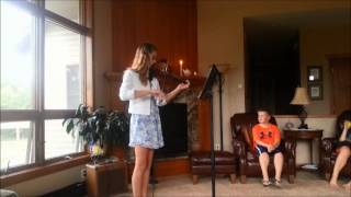 Abigail&#39;s 1st Violin Recital, Rebel Heart by the Corrs