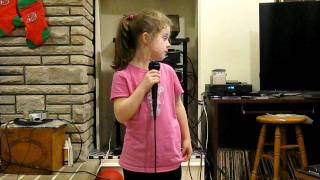 6 Year Old Kendra Sings 'Sleigh Ride' with Harry Connick Jr.