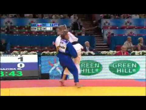 JUDO 2011 World Championships: Marta Labazina (RUS) - Anna Bernholm (SWE)