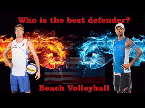 Beach volleyball. Taylor Crabb vs Viacheslav Krasilnikov