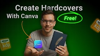 Sell Hardcover Books on Amazon KDP Using Only Canva