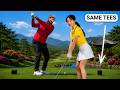 Can I Beat a Female Tour Pro from the same tees?