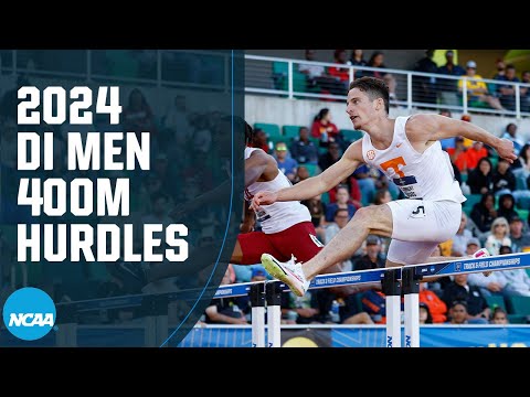 Men's 400m hurdles semifinals - 2024 NCAA track and field championship (Heat 3)