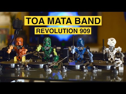 TOA MATA BAND - REVOLUTION 909 [LIVE ROBOTICS from Lockdown]