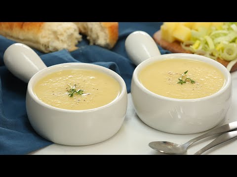 Potato Leek Soup | Quick + Easy Fall Comfort Foods