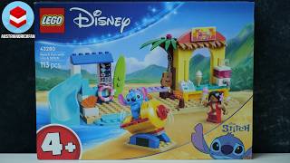 LEGO Disney 43280 Beach Fun with Lilo & Stitch - LEGO Speed Build Review