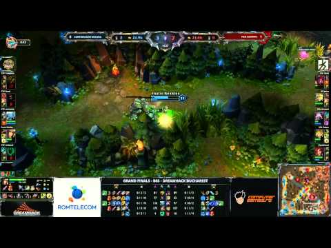 Copenhagen Wolves vs h2k Gaming Map 2 Grand Final - DreamHack Bucharest 2013