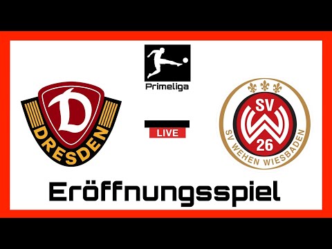 SG Dynamo Dresden - SV Wehen Wiesbaden Live Primeliga, 1. Spieltag 25/26