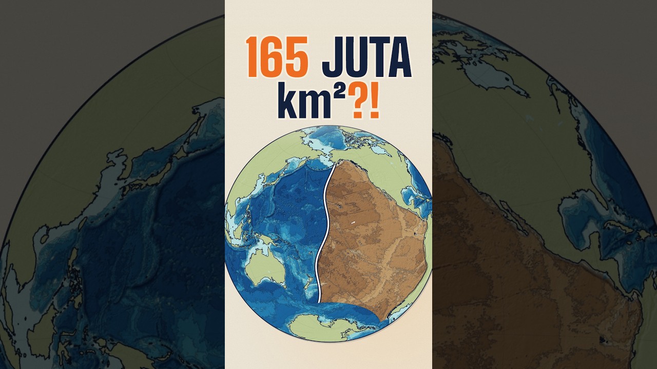 Kalau Samudra Pasifik Jadi Benua, Sebesar Apa?