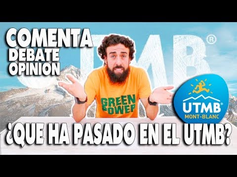 ¿QUE HA PASADO EN EL UTMB? 🤔.