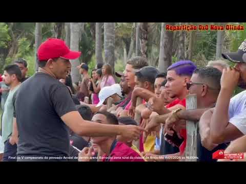 Final do 5° campeonato do pov:Arraial de Dentro Brejo-Ma realizado dia 11/01/2026 as 16:00 hs