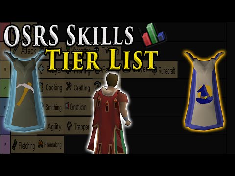 OFFICIAL Skills Tier List for Oldschool Runescape
