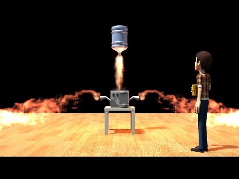 The Gallon Rocket (in Blender 3D)