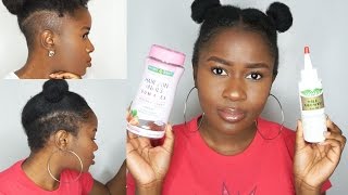 Hair Update: Growing Out my Shaved Sides, Hair Breakage, and Length Check!!!|Mona B.