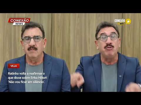 Vídeo: Ratinho volta a reafirmar o que disse sobre Erika Hilton: ‘Não vou ficar em silêncio’.