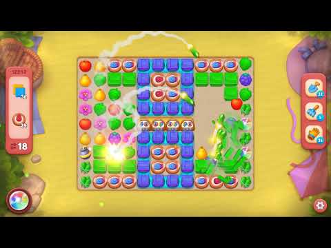 Gardenscapes level 12843 Gameplay #Bubunka