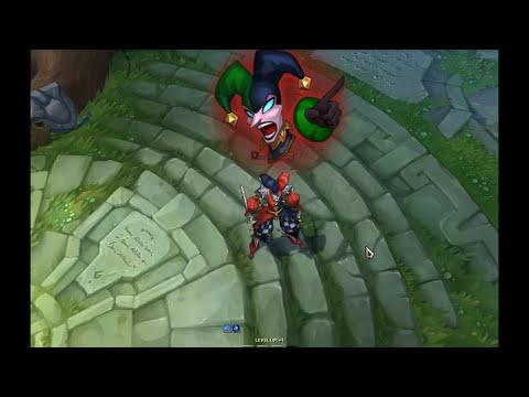 Shaco "No, It's You" Emote (Green)