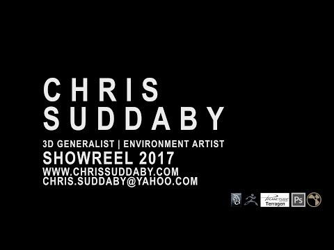 Chris Suddaby 3D Generalist | Showreel 2017