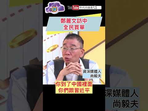 #鄭麗文 訪中全民買單