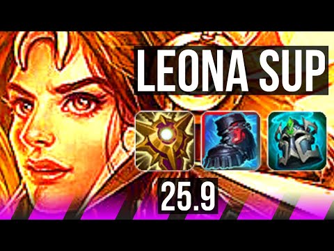 LEONA & Vayne vs RAKAN & Samira (SUP) | 3/4/23 | EUW Diamond | 25.9