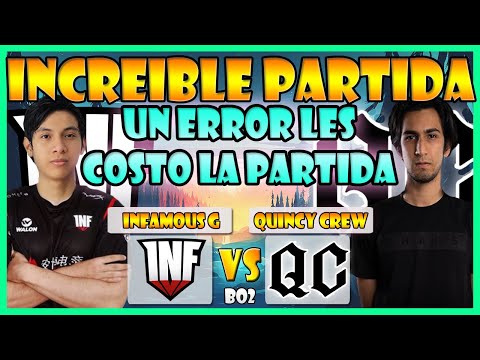 INFAMOUS GAMING VS QUINCY CREW BO2[GAME 1] THE GREAT AMERICAN RIVALRY DIVISION 1 - DOTA 2