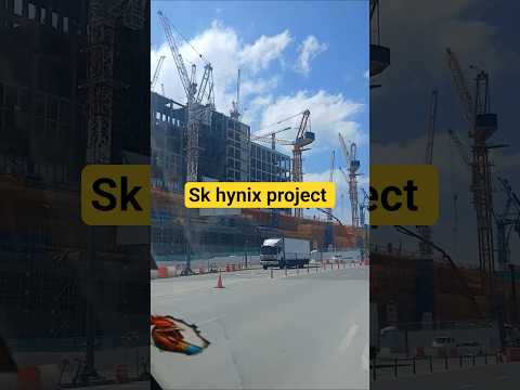 Yongin Wonsam construction site 용인반도체클러스터건설현장~규모가축구장600개규모