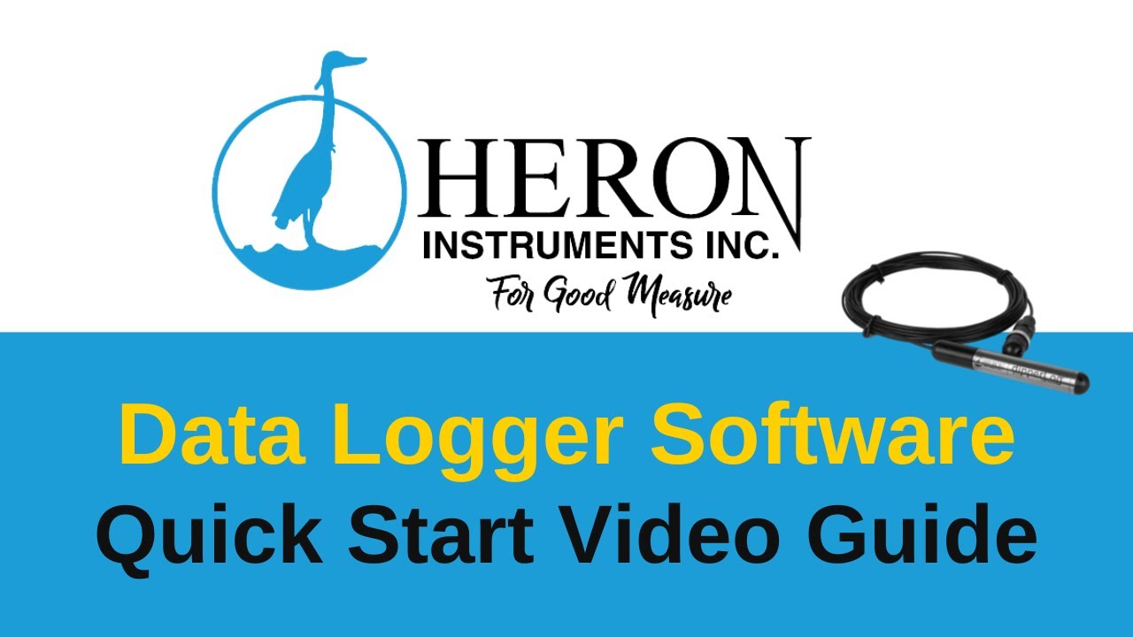 Data Logger Software (Windows Version) - Quick Start Video Guide