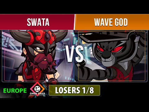 Swata VS wave god - Losers 1/8 - EU - Brawlhalla Omen Oasis Championship 2022