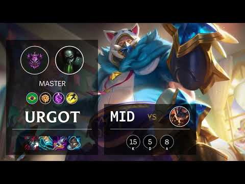 Urgot Mid vs Rumble - BR Master Patch 11.1