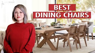 BEST DINING CHAIRS- What to Look for, Where to Buy! | Julie Khuu